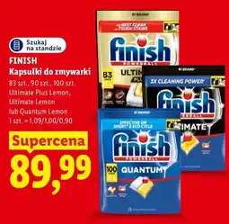 Lidl Kapsułki do zmywarki Ultimate Plus Lemon Finish oferta