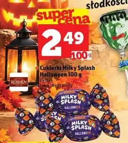 Topaz Cukierki Milky Splash Halloween Roshen oferta