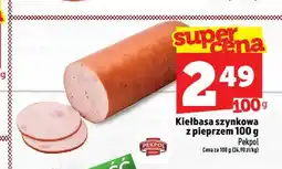 Topaz Kiełbasa szynkowa z pieprzem Pekpol oferta