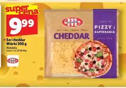Topaz Ser cheddar wiórki Mlekovita oferta