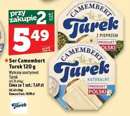 Topaz Ser Camembert z pieprzem Turek oferta