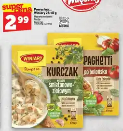 Topaz Pomysł na... spaghetti po bolońsku Winiary oferta