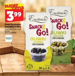 Topaz Oliwki Excelencia Snack & Go czarne cupsy 2-pak oferta