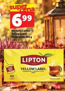 Topaz Herbata Lipton Yellow Label oferta