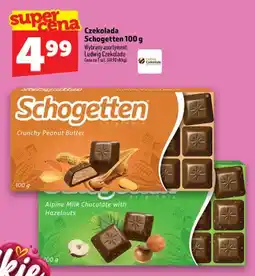 Topaz Czekolada Schogetten Crunchy Peanut Butter oferta