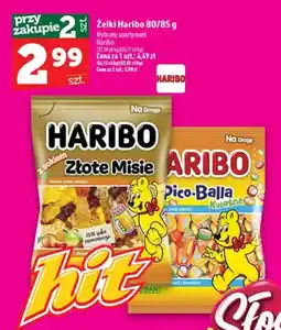 Topaz Żelki Haribo Złote Misie z sokiem oferta