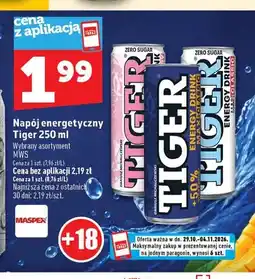 Topaz Napój energetyczny Tiger Classic oferta