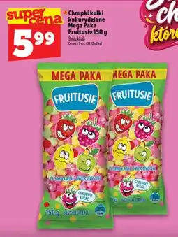 Topaz Chrupki kulki kukurydziane Mega Paka Fruitusie Snacklab oferta