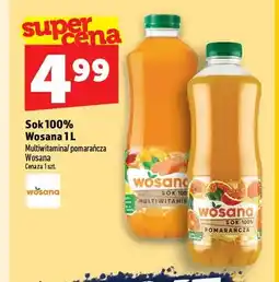Topaz Sok multiwitamina Wosana 100% oferta
