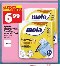 Topaz Ręcznik papierowy Mola Podwójne megarolki 2-pak oferta