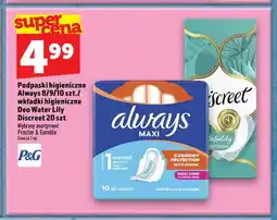 Topaz Podpaski higieniczne Always oferta