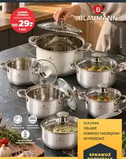 Netto Garnki i rondle ze stali nierdzewnej Blaumann oferta