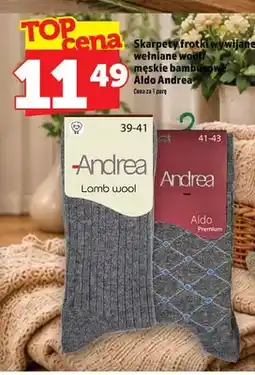 Topaz Skarpety frotki wywijane Aldo Andrea oferta