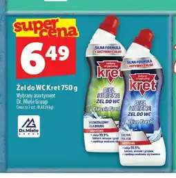 Topaz Żel do WC Biel Higiena Classic Fresh Kret oferta