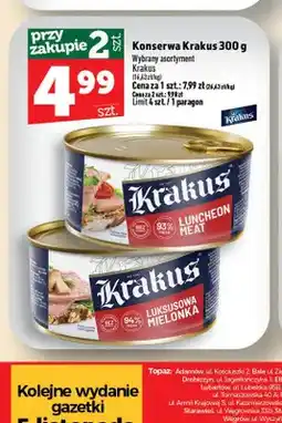 Topaz Konserwa Luncheon Meat Krakus oferta