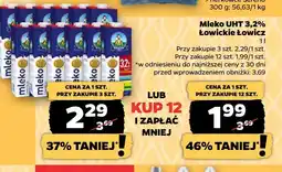 Netto Mleko UHT Łowickie Łowicz 3,2% oferta