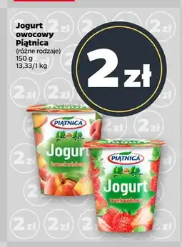 Netto Jogurt owocowy brzoskwiniowy Piątnica oferta