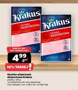 Netto Szynka wieprzowa eksportowa Krakus oferta