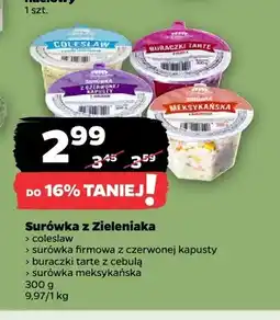 Netto Surówka coleslaw Z Zieleniaka oferta