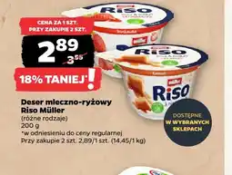 Netto Deser mleczno-ryżowy Riso Müller oferta