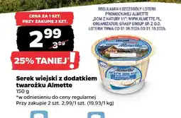 Netto Serek wiejski z dodatkiem twarożku Almette oferta