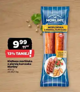 Netto Kiełbasa morlińska z piersią kurczaka Morliny oferta