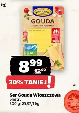 Netto Ser gouda w plastrach Włoszczowa oferta