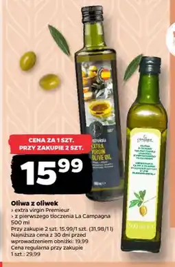Netto Oliwa z oliwek extra virgin Premier oferta