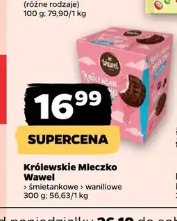 Netto Królewskie Mleczko śmietankowe Wawel oferta