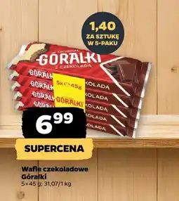 Netto Wafle czekoladowe Góralki 5-pak oferta