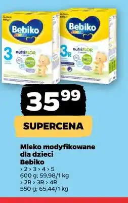 Netto Mleko modyfikowane dla dzieci Bebiko oferta