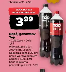 Netto Napój gazowany Top Cola oferta
