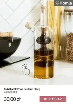 Homla Butelka Best na ocet lub oliwę 0,08x0,28 l Homla oferta