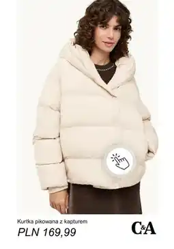 C&A Kurtka pikowana z kapturem C & A oferta