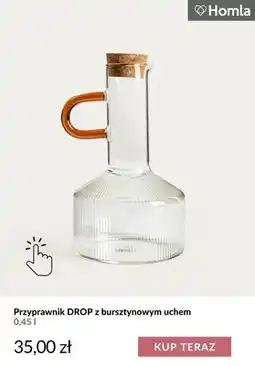 Homla Przyprawnik Drop z bursztynowym uchem 0,45 l Homla oferta