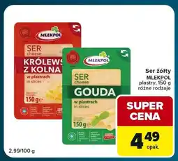 Globi Ser gouda w plastrach Mlekpol oferta