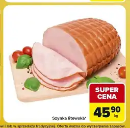 Carrefour Express Szynka litewska oferta