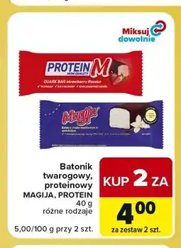Carrefour Express Batonik proteinowy truskawkowy Protein M oferta
