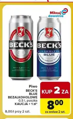 Carrefour Express Piwo Beck's oferta