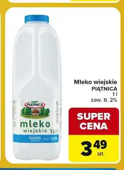 Carrefour Express Mleko wiejskie Piątnica 2% oferta
