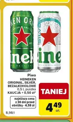 Carrefour Express Piwo Heineken Original oferta