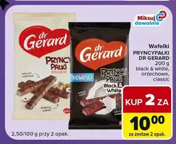 Carrefour Express Wafelki Pryncypałki black & white Dr Gerard oferta