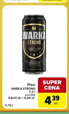 Carrefour Express Piwo Warka Strong oferta