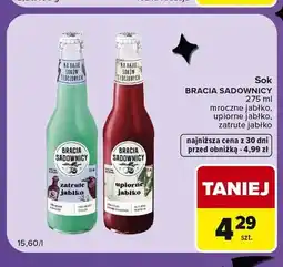 Carrefour Express Sok upiorne jabłko Bracia Sadownicy oferta