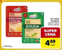 Carrefour Express Ser Królewski z Kolna w plastrach Mlekpol oferta