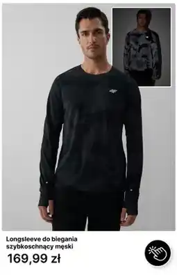 4F Longsleeve do biegania szybkoschnący męski 4F oferta