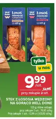 Stek z łososia wędzony na gorąco Well Done