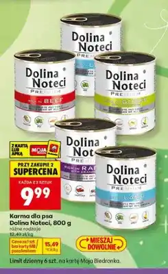 Biedronka Karma dla psa Dolina Noteci Premium Rich in Beef oferta