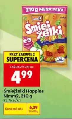 Biedronka Żelki Nimm2 Śmiejżelki Happies oferta