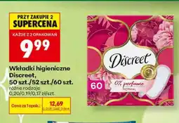 Biedronka Wkładki higieniczne Discreet Normal 0% perfume oferta
